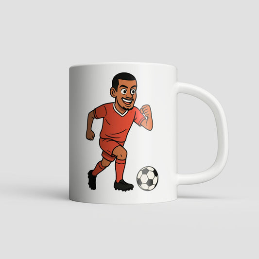 Isak On The Ball Mug - White